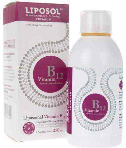 hydroxocobalamin, Liposol Vitamin B12 liposomal 250ml UK