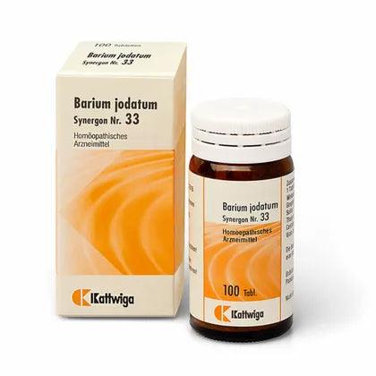 Hypertension, arteriosclerosis, SYNERGON COMPLEX 33 barium iodate S ta ...