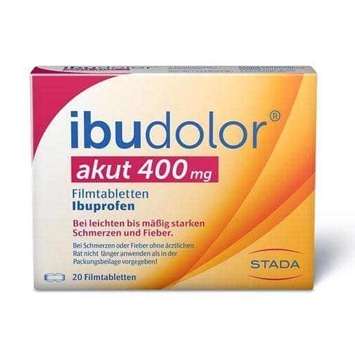 IBUDOLOR acute 400 mg Ibuprofen film-coated tablets UK
