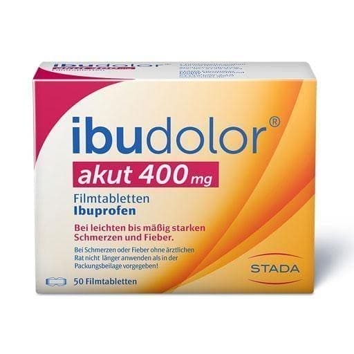 IBUDOLOR acute 400 mg Ibuprofen film-coated tablets UK