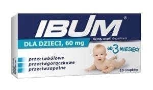 IBUM CHILDREN suppositories, baby suppository, pain suppositories, painful teething UK