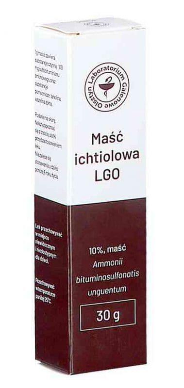 Ichthyol ointment LGO 30 g – ELIVERA UK