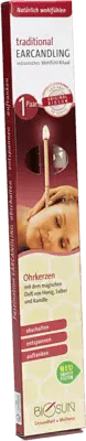 Indian relaxation ritual for ears and head, BIOSUN Earcandles Traditional UK