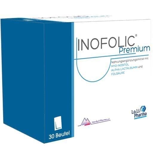 INOFOLIC Premium myo inositol, folic acid powder 30 pc – ELIVERA UK