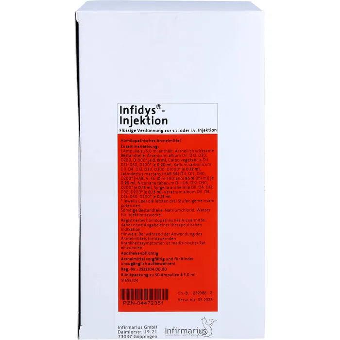 Insomnia, allergies, anxiety, depression, obsessive, INFIDYS injection ampoules UK