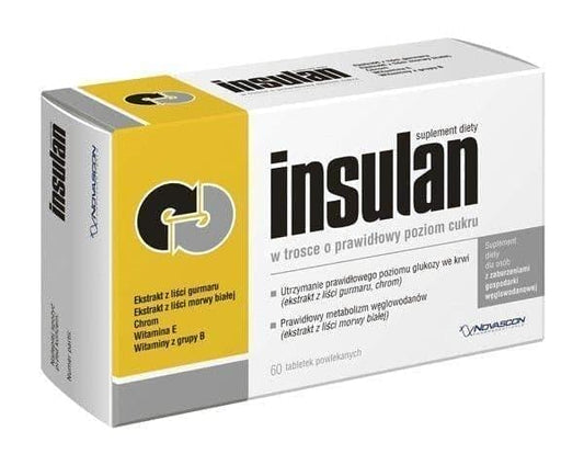 INSULAN, diabetes blood sugar levels UK