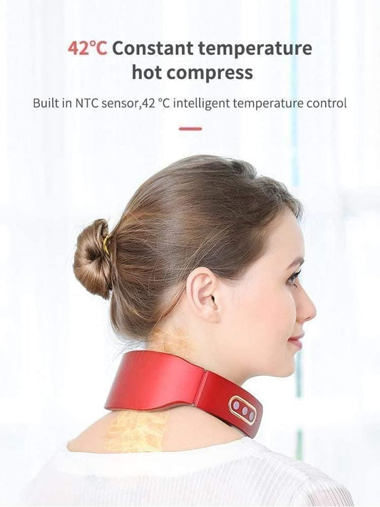 INTELLIGENT NECK MASSAGER Red UK