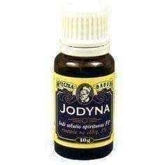 Iodine fluid 10g iodine supplement, wound disinfectant UK
