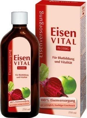 IRON (EISEN) VITAL F liquid 250 ml blood cell formation UK