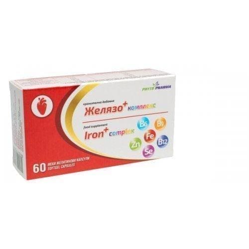 IRON PLUS COMPLEX 60 capsules UK