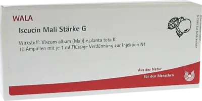 ISCUCIN mali strength G ampoules UK