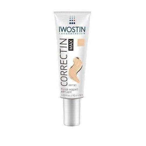 IWOSTIN Correctin Max fluid tight opaque No. 02 SPF30 30ml UK