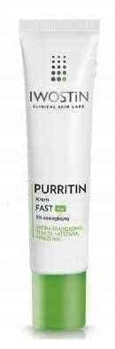 Iwostin Purritin FAST Cream 5% azeloglycine 40ml UK