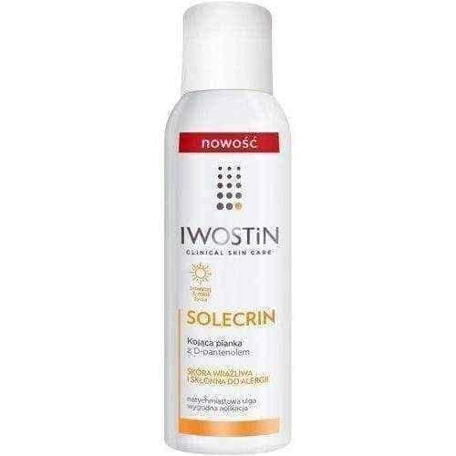 IWOSTIN Solecrin Soothing foam with D panthenol 150ml UK
