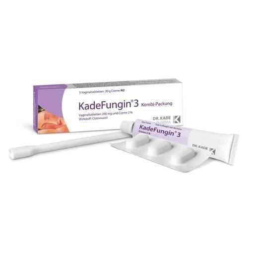 KADEFUNGIN 3 combip. 20 g cream + 3 vaginal tablets clotrimazole UK