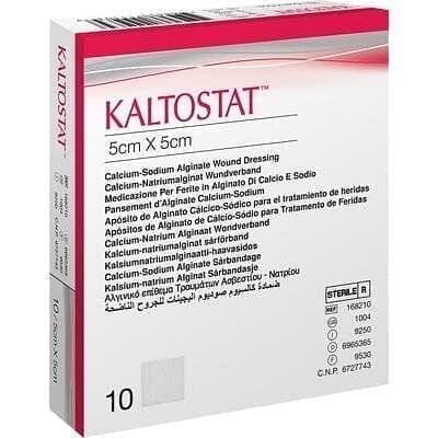 KALTOSTAT dressing compresses 5x5 cm UK