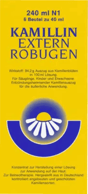 KAMILLIN External Robugen, chamomile flower, itching vagina, haemorrhoids, eczema UK