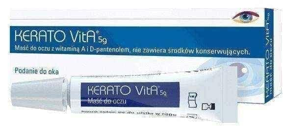 Kerato VitA Eye ointment 5g UK