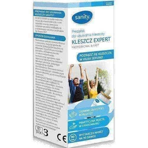 KLESZCZ EXPERT Preparation for removing ticks 9ml, tick removal UK