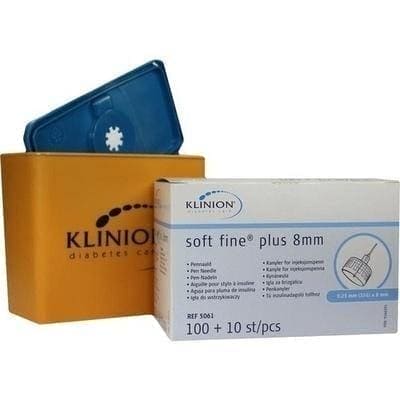 KLINION Soft fine plus pen needles 0.25x8 mm 31 G 110 pcs UK