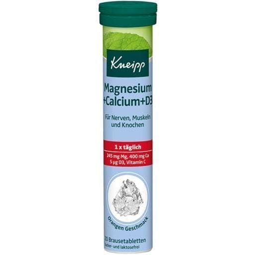 KNEIPP calcium and magnesium effervescent tablets UK