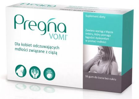 VERCO Pregna Vomi Sugar‑Free Chewable Gummies 16 Pcs