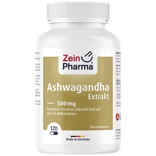 Ksm-66 ASHWAGANDHA EXTRACT 500 mg capsules UK