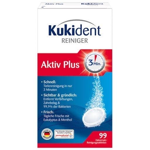 KUKIDENT Active Plus, anti-tartar Tablets UK