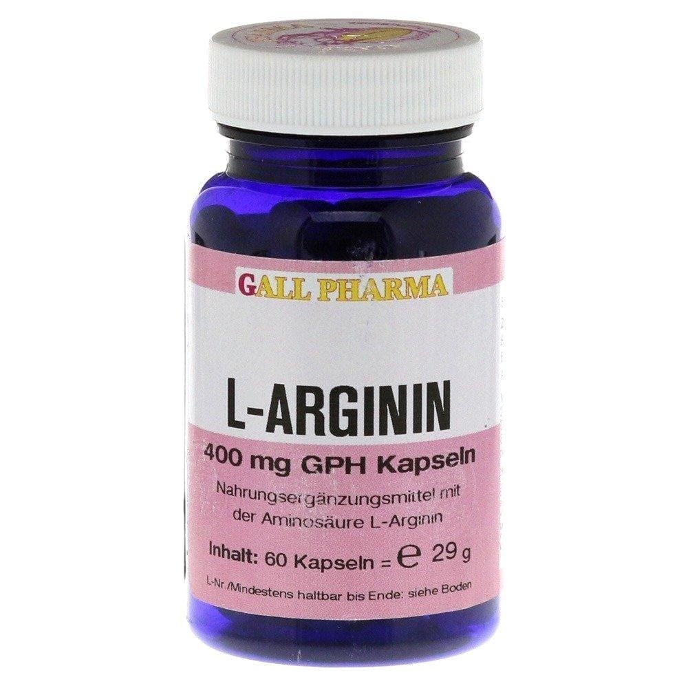 L arginine erectile dysfunction 400 mg capsules UK