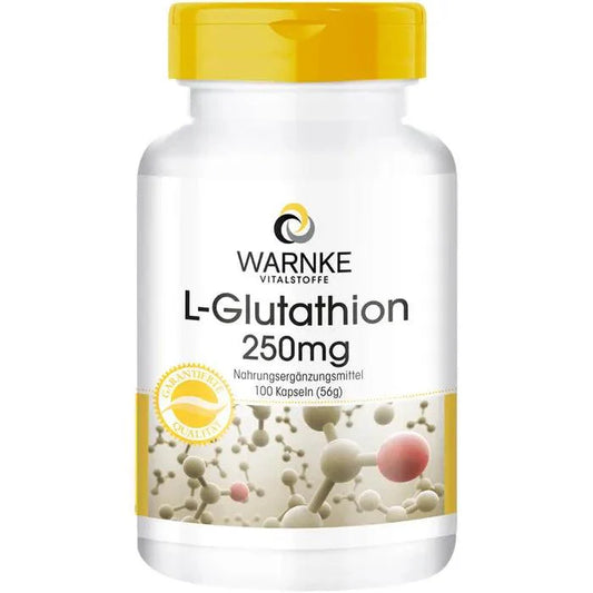 L-GLUTATHIONE powder, 250 mg capsules UK