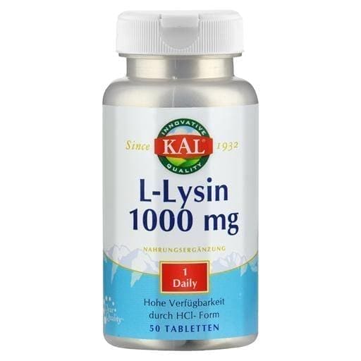 L-LYSINE 1000 mg tablets UK
