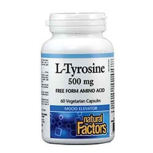 AjiPure L-Tyrosine, 500mg - 60 vcaps