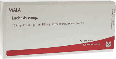 LACHESIS homeopathic remedy, ampoules UK