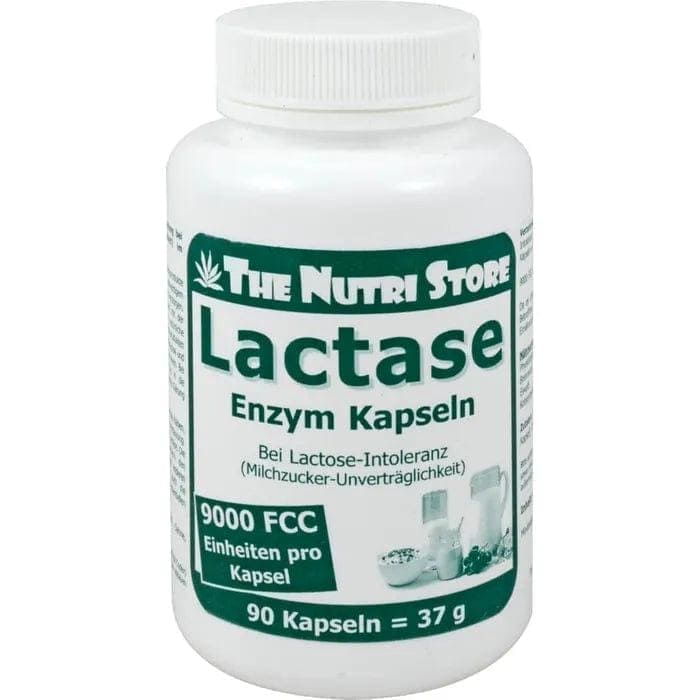 LACTASE 9.000 FCC enzyme capsules, lactase enzyme UK