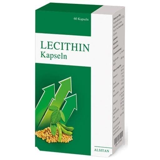 LECITHIN CAPSULES biolog.Alsitan, LECITHIN supplement UK