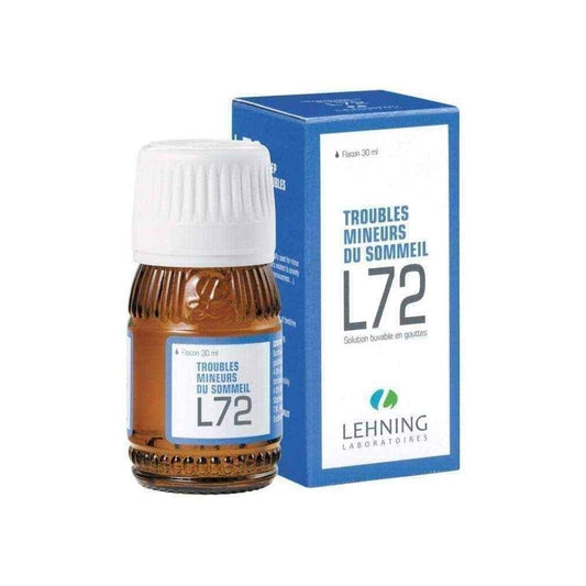 LEHNING L-72 drops 30ml, sleep disorders, depression UK