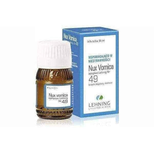 LEHNING Nux vomica Comp. 49 drops, dyspepsia UK