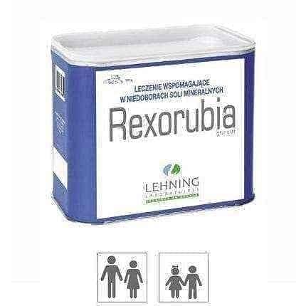 LEHNING Rexorubia granules, demineralization UK