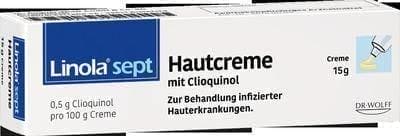 LINOLA sept skin cream with clioquinol 15 g Treatment of infected skin diseases UK