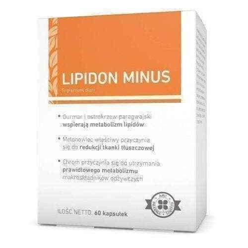 LIPIDON MINUS x 60 capsules, how to lose belly fat fast UK