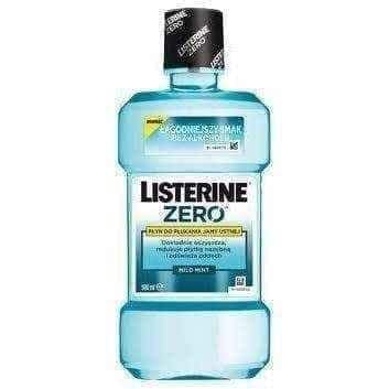 LISTERINE ZERO Mild Mint Mouthwash 500ml UK