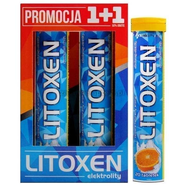 Litoxen x 20 effervescent tablets + 20 effervescent tablets FREE! UK