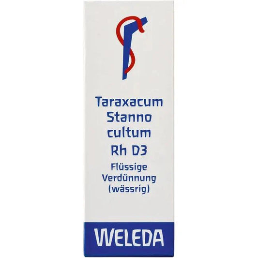 Liver diseases, digestive disorders, eczema, TARAXACUM STANNO cultum RH D 3 Dilution UK