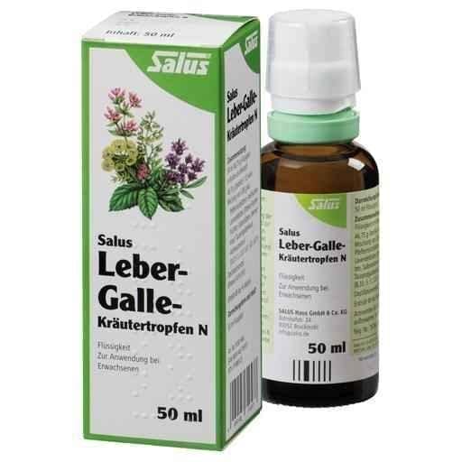 LIVER GALLE (LEBER GALLE) Herbal Drops N Salus UK