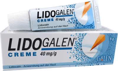 Local anesthetic, LIDOGALEN, lidocaine cream, relieves pain UK