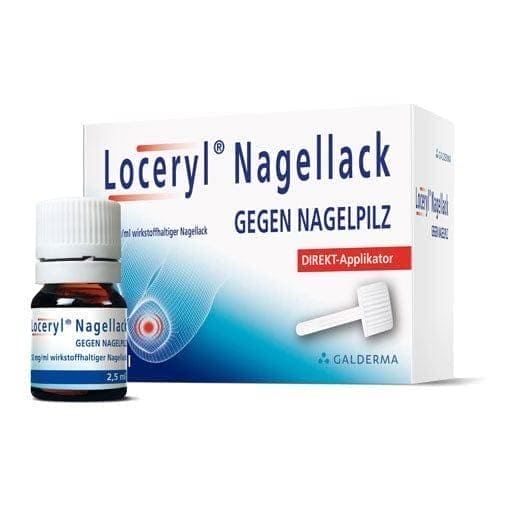 LOCERYL nail polish against nail fungus DIRECT application UK