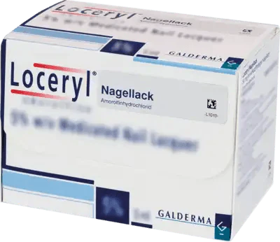 LOCERYL nail polish against nail fungus DIRECT application UK