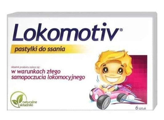 LOKOMOTIV, travel sickness tablets 6+ UK