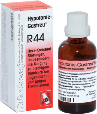 Low blood pressure, Cardiovascular disorders, HYPOTONIE-GASTREU R44 mixture UK