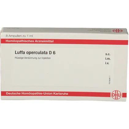 LUFFA OPERCULATA D 6 ampoules UK